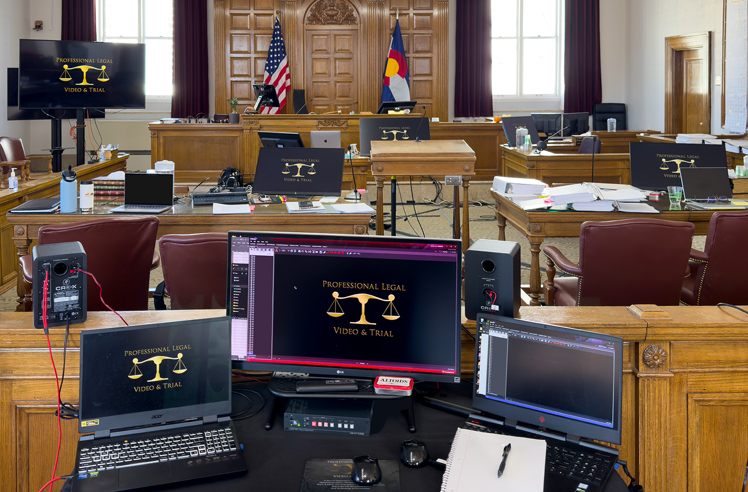 Trial Technology in Courtroom