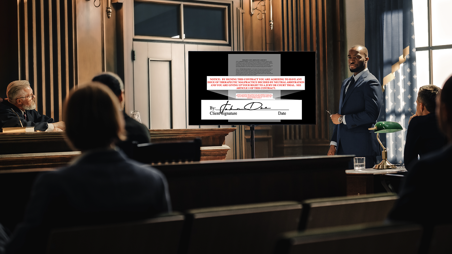 Courtroom Display