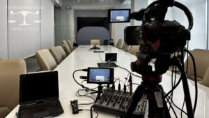 Behind the Camera of a Video Deposition