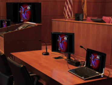 courtroom setting